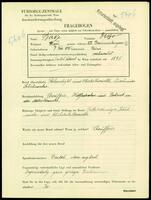 Applicant: Basz, Deszo; born 7.2.1895 in Kőszeg (Hungary); married.