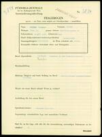 Applicant: Kassner, Isidor; born 20.4.1905 in Vienna (Austria); married.