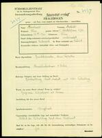 Applicant: Reinkraut, Berthold; born 28.6.1900 in Vienna (Austria); married.