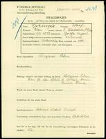 Applicant: Springer, Wolf; born 3.4.1872 in Bartfa (Slovakia); married.