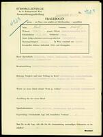 Applicant: Suel, Adolf; born 12.11.1892 in Vienna (Austria); married.