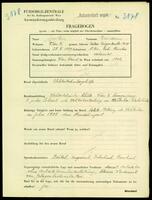 Applicant: Spitzer, Desiderius; born 28.3.1907 in Nitra (Slovakia); married.