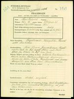 Applicant: Hatschek, Hans; born 21.4.1908 in Vienna (Austria); single.