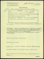 Applicant: Goldschläger, Dietmar; born 26.12.1909 in Câmpulung Moldovenesc (Romania); single.
