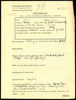 Applicant: Herzl, Hans; born 21.2.1920 in Vienna (Austria); single.