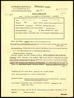 Applicant: Ehrmann, Rudolf; born 6.9.1891 in Zagreb (Croatia); married.