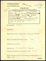 Applicant: Schwartz, Anna; born 9.9.1894 in Galatz (Romania); married.