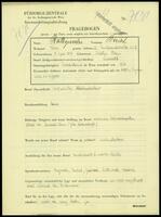 Applicant: Rathsprecher, Berisch; born 7.4.1879 in Delatyn (Poland); married.