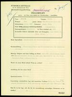 Applicant: Pfeffer, Moses; born 6.6.1897 in Sokalʹ (Ukraine); married.