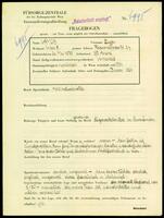 Applicant: Vamos, Eugen; born 26.5.1878 in Sântandrei (Bihor, Romania); married.