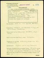 Applicant: Rothschild, Kurt; born 21.10.1914 in Vienna (Austria); single.