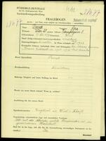Applicant: Dresner, Rosa; born 27.9.1879 in Vienna (Austria); widowed.