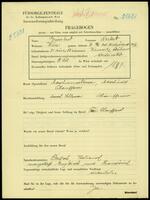 Applicant: Grunhut, Norbert; born 31.3.1883 in Wanowitz (Czech Republic); married.