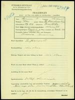 Applicant: Sommer, Michael; born 22.2.1872 in Vatra Dornei (Romania); married.