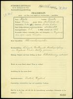Applicant: Kessler, Ignatz; born 4.5.1893 in Baden (Austria); married.