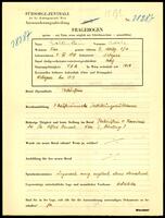 Applicant: Lichtenstein, Adele; born 3.12.1918 in Nebojsa (Galanta, Slovakia); single.