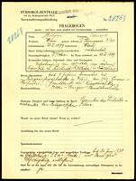 Applicant: Stolper, Eduard; born 23.1.1879 in Vienna (Austria); married.