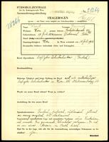 Applicant: Wurst, Samuel; born 19.7.1884 in Dobromylʹ (Ukraine); married.