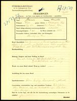 Applicant: Steiner, Arnold; born 21.11.1880 in Sad Wisznia (Poland); married.