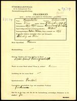Applicant: Barcheles, Scheindel; born 23.3.1875 in Chernivt︠s︡i (Ukraine); widowed.