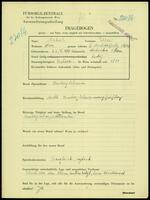 Applicant: Nattel, Ella; born 23.6.1911 in Wieliczka (Poland); single.