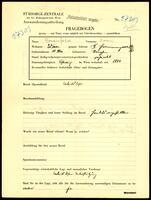 Applicant: Rosenfeld, Aron; born 10.5.[1870] in Stampfen (Slovakia); married.