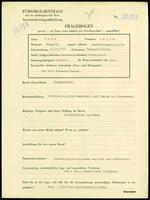 Applicant: Grün, Salim; born 13.4.1898 in Tarnopol (Poland); married.