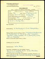 Applicant: Neumann, Rosa; born 29.10.1886 in Lʹviv (Ukraine); widowed.