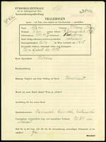 Applicant: Kohn, Klara (Cheja); born 10.1.1884 in Nadvirna (Ukraine); married.