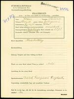 Applicant: Kraus, Helene; born 9.1.1873 in Vienna (Austria); married.