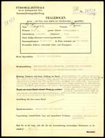 Applicant: Rager, Hans; born 6.1.1898 in Vienna (Austria); married.