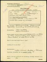 Applicant: Leuchter, Manfred; born 14.8.1908 in Vienna (Austria); single.
