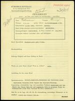Applicant: Guttmann, Fanny; born 10.5.1882 in Piešt̕any (Slovakia); divorced.
