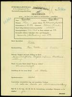 Applicant: Marder, Markus; born 23.8.1887 in Falticeni (Romania); married.