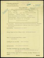 Applicant: Weiss, Stefan; born 7.4.1903 in Vienna (Austria); separated.