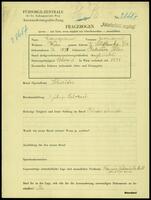 Applicant: Langsam, Hermann; born 3.2.1878 in Rakschava (Poland); married.