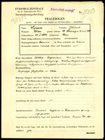 Applicant: Lippa, Eduard; born 31.1.1894 in Vienna (Austria); married.