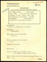 Applicant: Schimmerling, Alfred; born 10.1.1886 in Steyr (Austria); married.