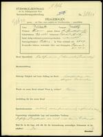 Applicant: Bellak, Rudolf; born 16.5.1881 in Odrau (Czech Republic); married.