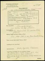 Applicant: Klein, Ela; born 1896 in Dej (Romania); divorced.