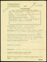 Applicant: Kornfeld, Elise; born 7.12.1907 in Vienna (Austria); single.