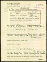 Applicant: Schuller, Ludwig; born 18.11.1890 in Vienna (Austria); married.
