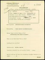 Applicant: Abeles, Fritz; born 11.2.1918 in Berndorf (Lower Austria, Austria); single.