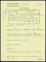 Applicant: Dynes, Tina; born 31.5.1897 in Cernăuți (Ukraine); single.