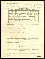 Applicant: Rath, Hinde Blüne; born 17.10.1890 in Sadhora (Chernivtsi, Ukraine); widowed.