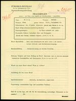 Applicant: Klug, Markus; born 12.4.1878 in Sered (Slovakia); married.