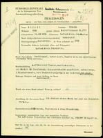Applicant: Rosner, Wilhelm; born 14.10.1896 in Ljubljana (Slovenia); married.