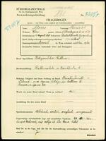 Applicant: Moses, Heinrich; born 14.8.1898 in Deutschkreutz (Austria); widowed.