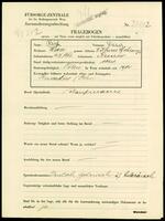 Applicant: Reich, Lazar; born 18.9.1863 in Rzeszów (Poland); widowed.