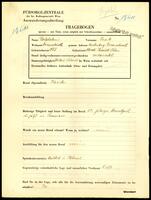 Applicant: Goldstein, Isak; born 1863 in Mordi (Poland); married.